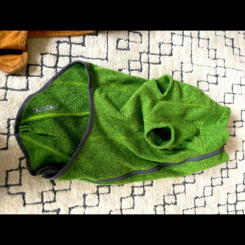 Ruffwear fleece and rain shell bundle